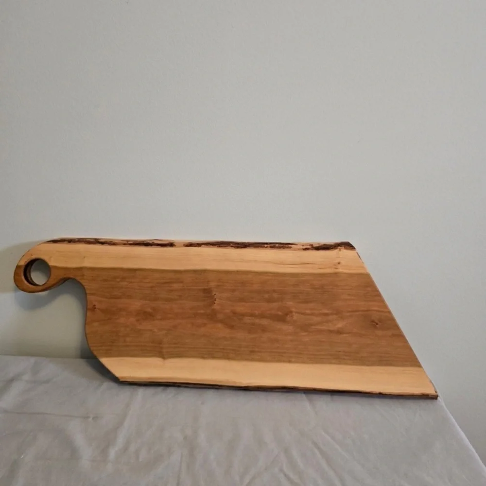 New Handmade Raw Edge Charcuterie Board